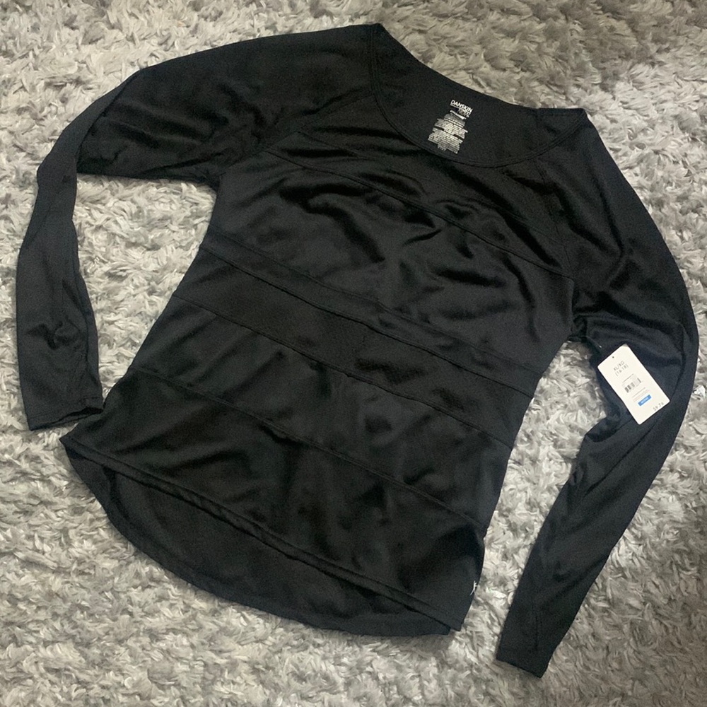 Danskin now  semi-fitted performance shirt
